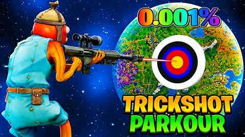 TRICK SHOT 100+ FUN 🎯(DEATHRUN PARKOUR)
