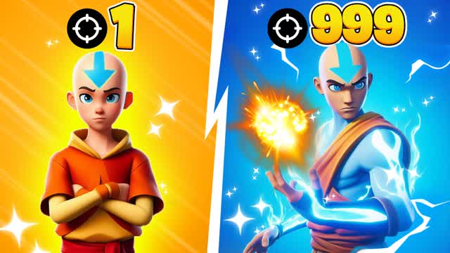 🔥💧AVATAR GUN GAME🏔️💨ONE SHOT