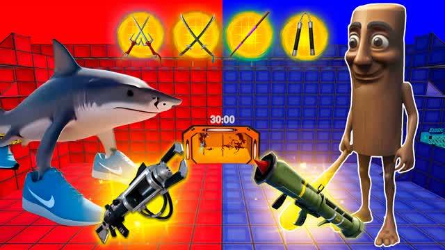 TRALALERO VS TUNG âš RED VS BLUEđŽđ”