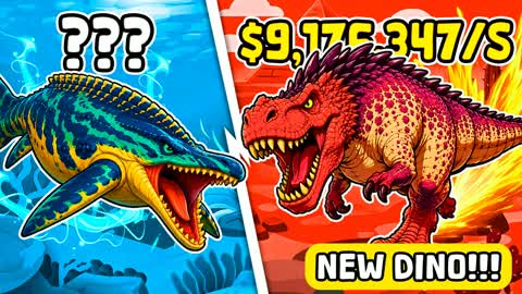 STEAL THE DINO 🦖 [NEW DINO!]