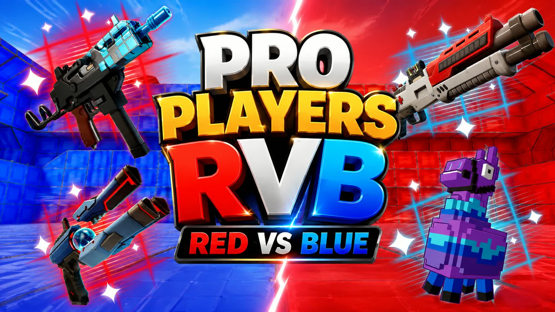 PRO PLAYERS RVB — Fortnite island 0152-1274-4897 by Slatt zerke