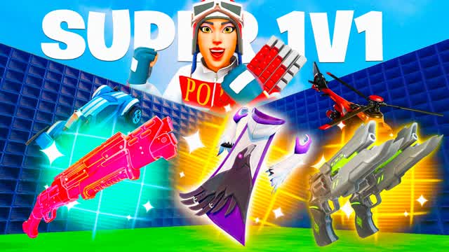 SUPER 1V1 FFA - ALL GUNS & VEHICLES