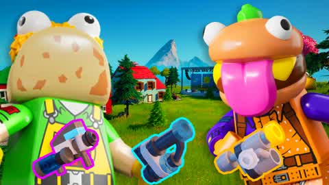 TACO BRICK TOWN GUN GAME