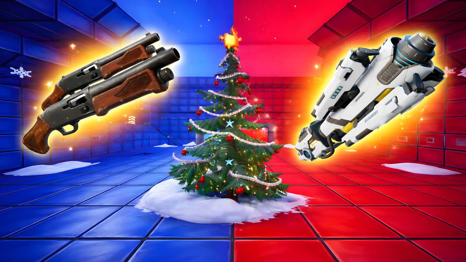 MEGA PRO RED VS BLUE🔴🔵