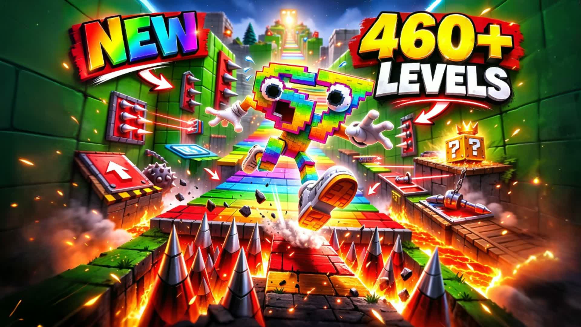 🔥BRAINROT 460+ LEVELS PARKOUR 🔥