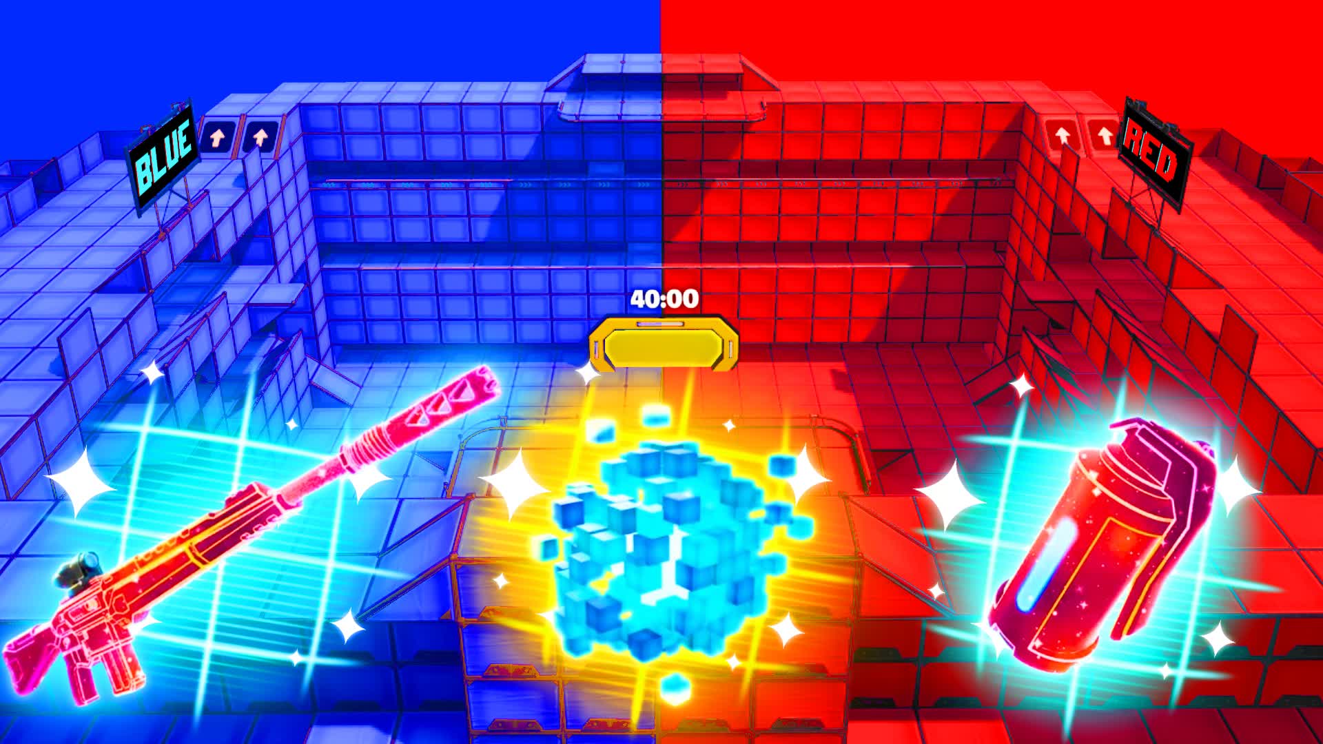 ULTRA MEGA RED VS BLUE 🔴🔵