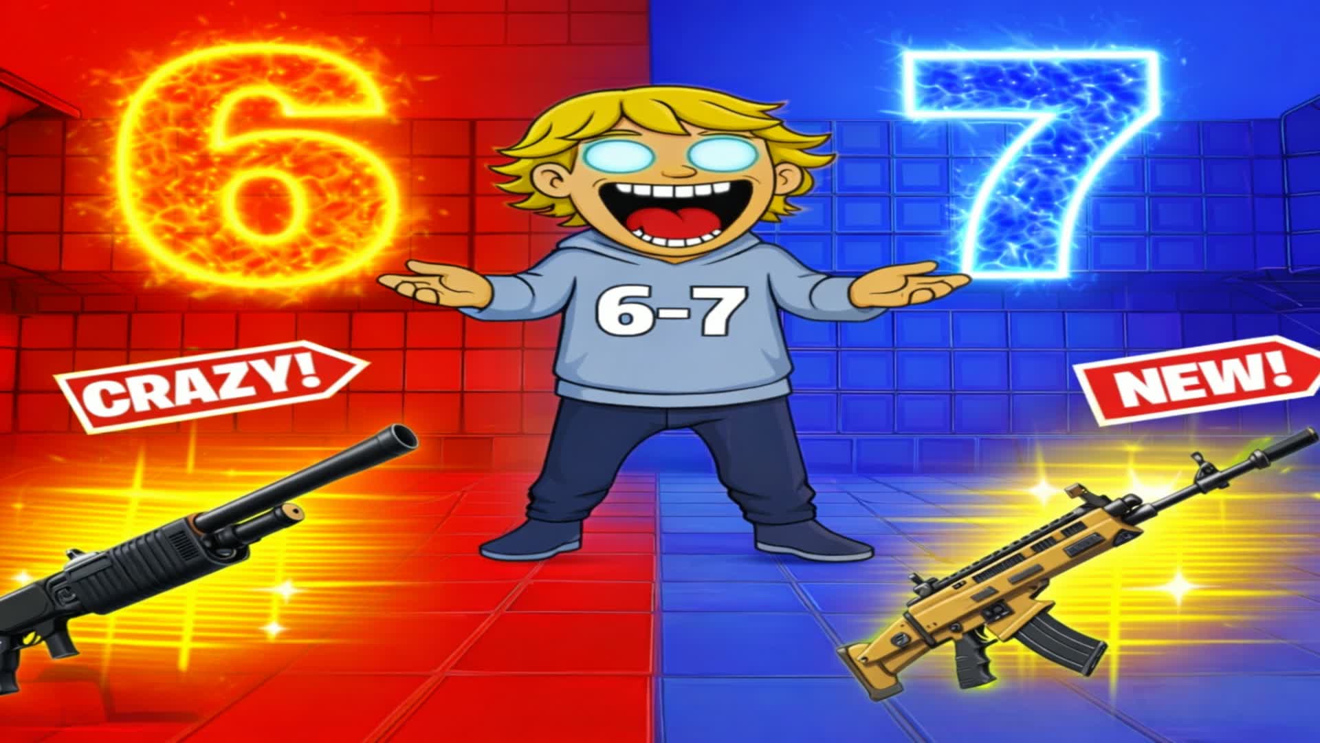 RED VS BLUE🔴🔵67 (ALL GUNS) FULL AURA
