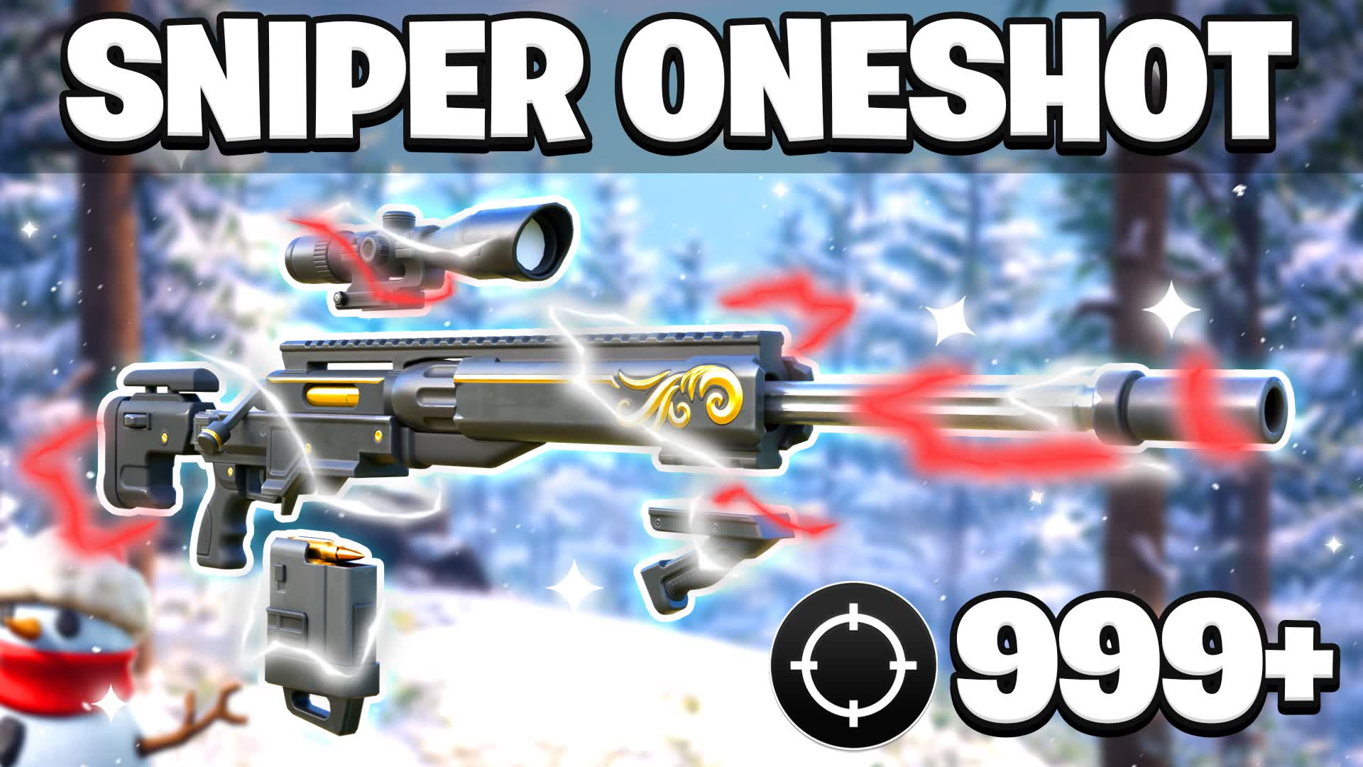 🎯ONE SHOT SNIPER WINTER☃️