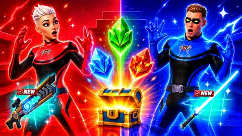 Lucky Heroes Red vs Blue