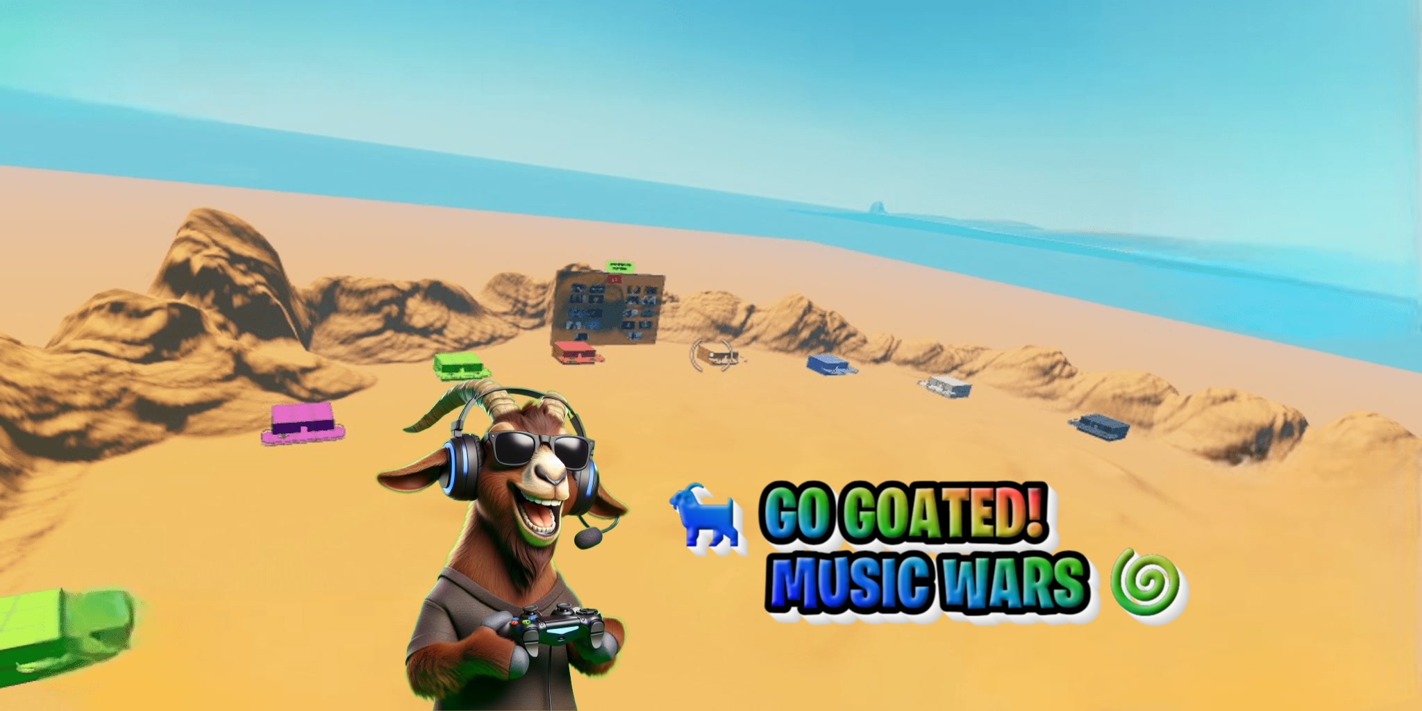 🐐 GO GOATED! MUSIC WARS 🌀