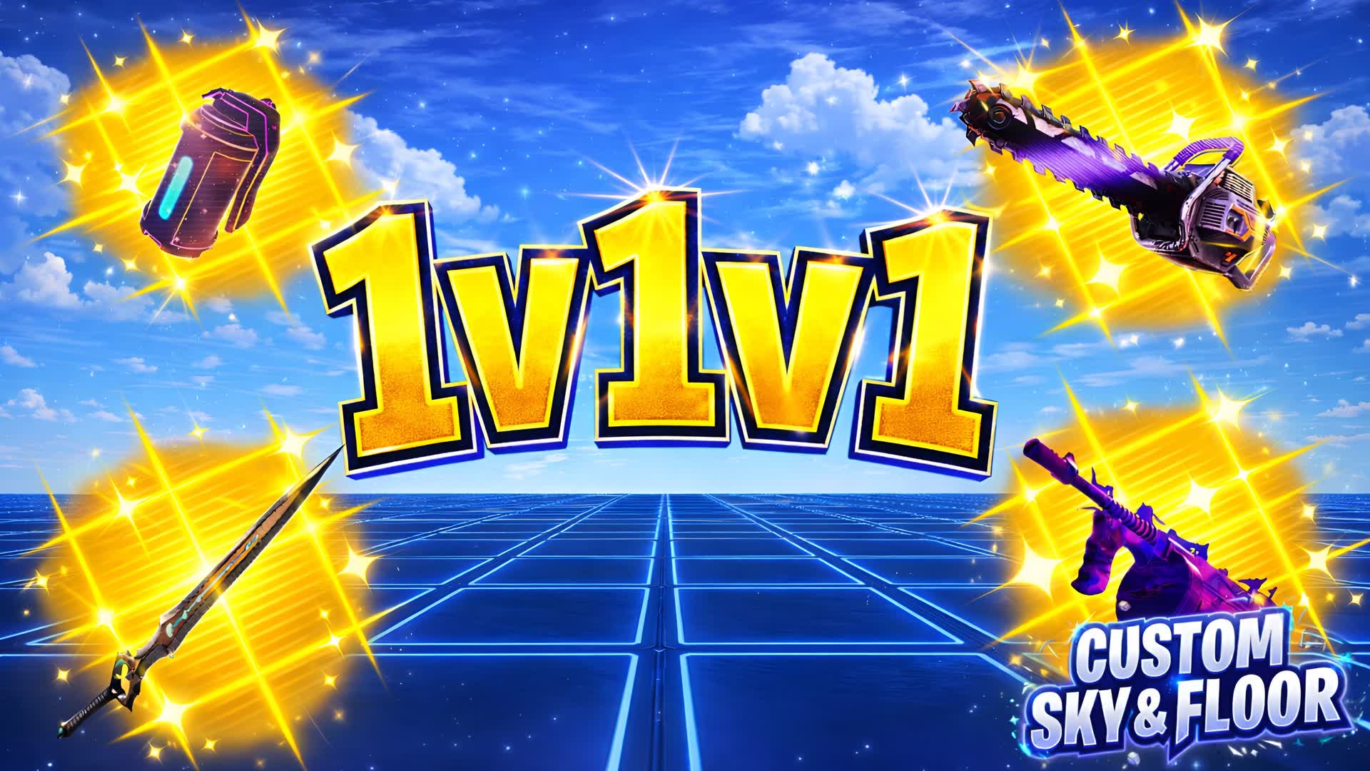 1v1v1 CUSTOMIZABLE ARENA