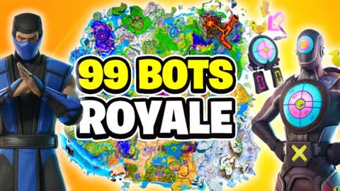 🏆99 BOTS ROYALE🌟FUN CITY🔥