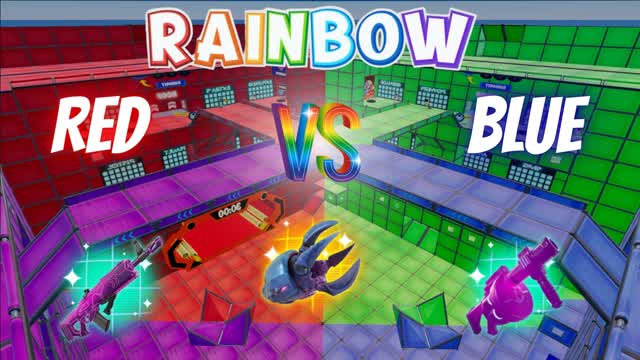 Rainbow Red vs Blue