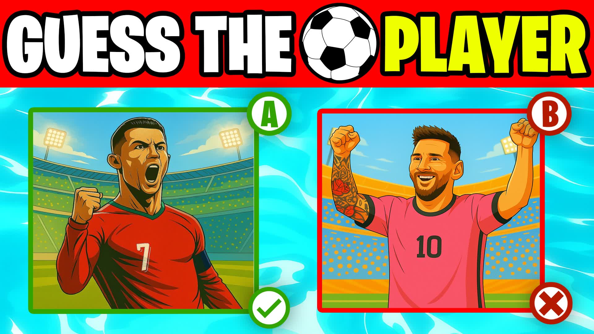 GUESS THE FOOTBALL PLAYER🔍PARKOUR QUIZ
