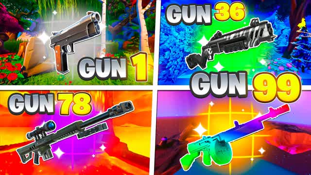 ⭐ CRAZY DIMENSION GUN GAME ⭐🌍