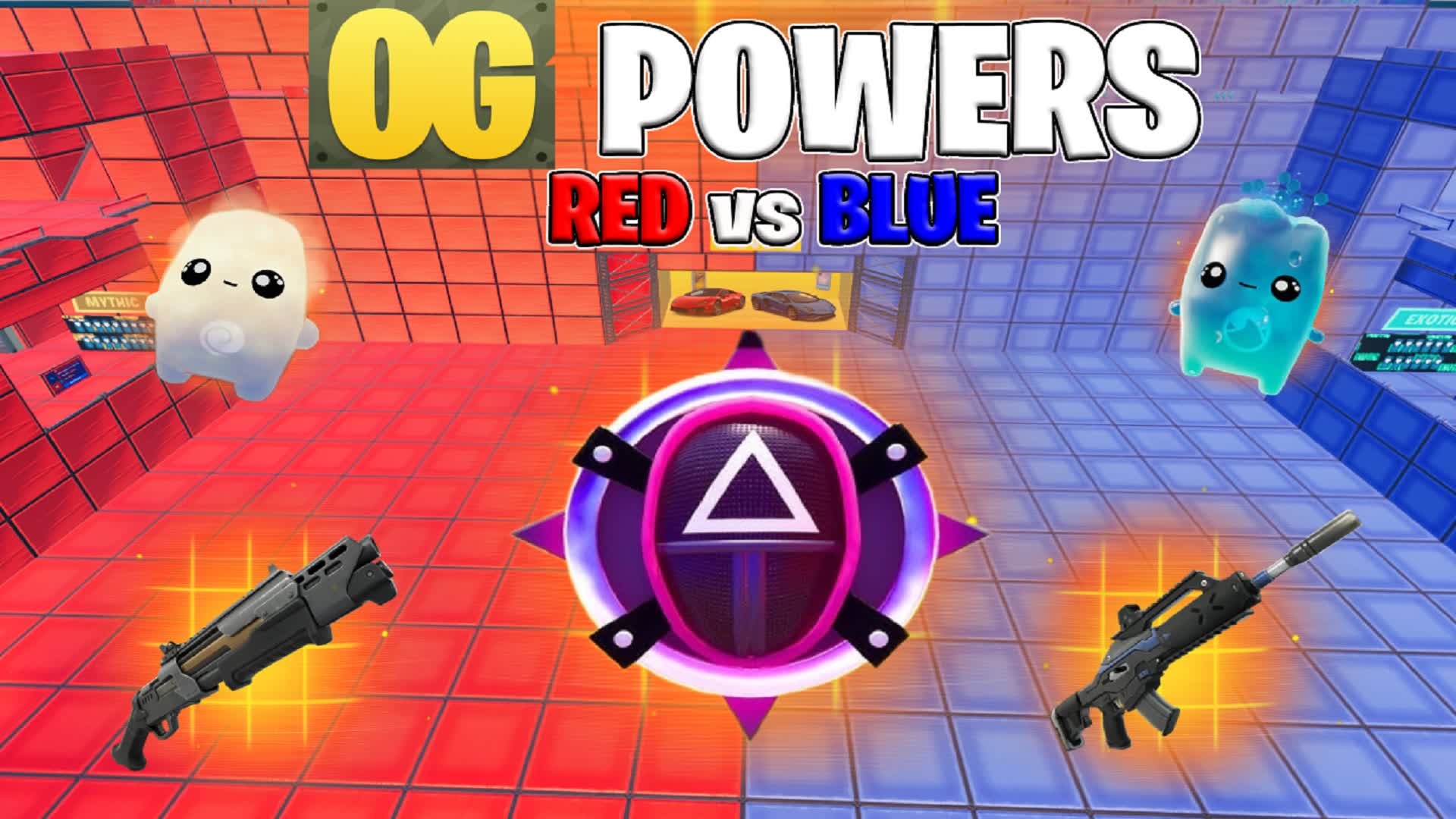 OG CRAZY POWERS RED VS BLUE 🔴🔵