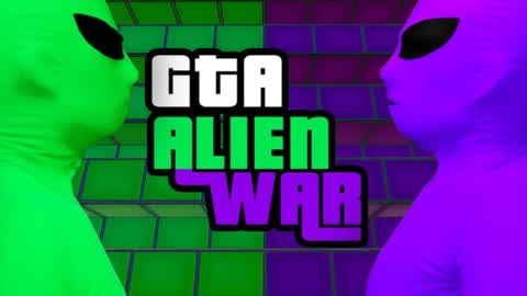 GREEN VERSUS PURPLE: THE ALIEN GANG WAR