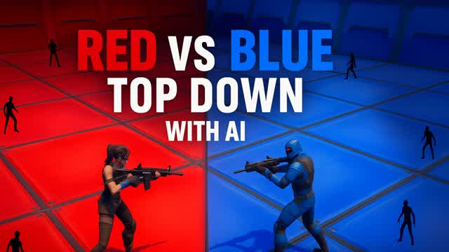 🔴 RED VS BLUE 🔵 TopDown