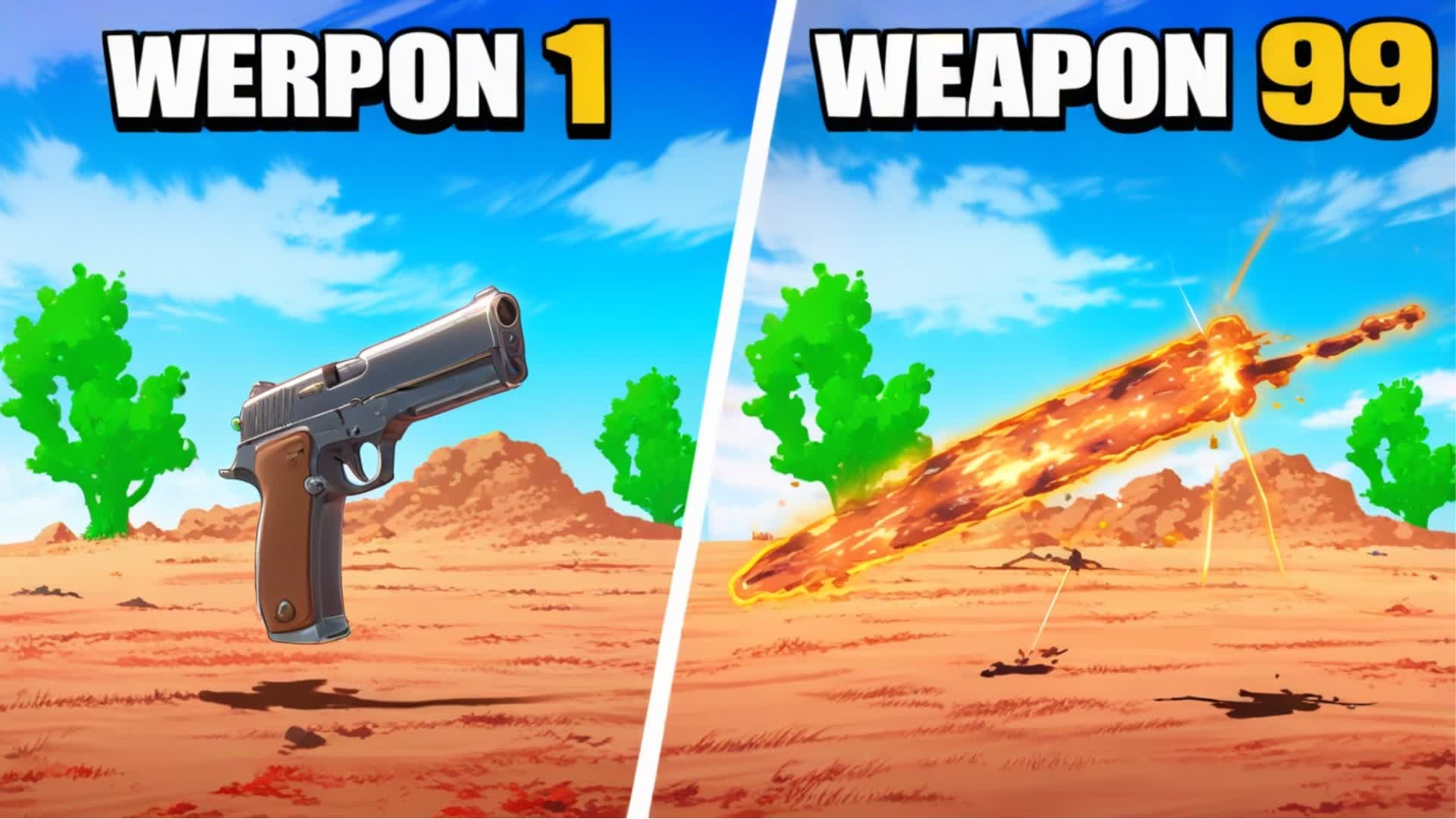 HARDCOR ONE SHOT - GUN GAME ⭐