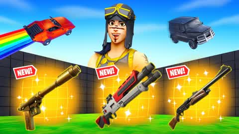 SKYWARS 1V1 ALL WEAPONS AND VEHICLES