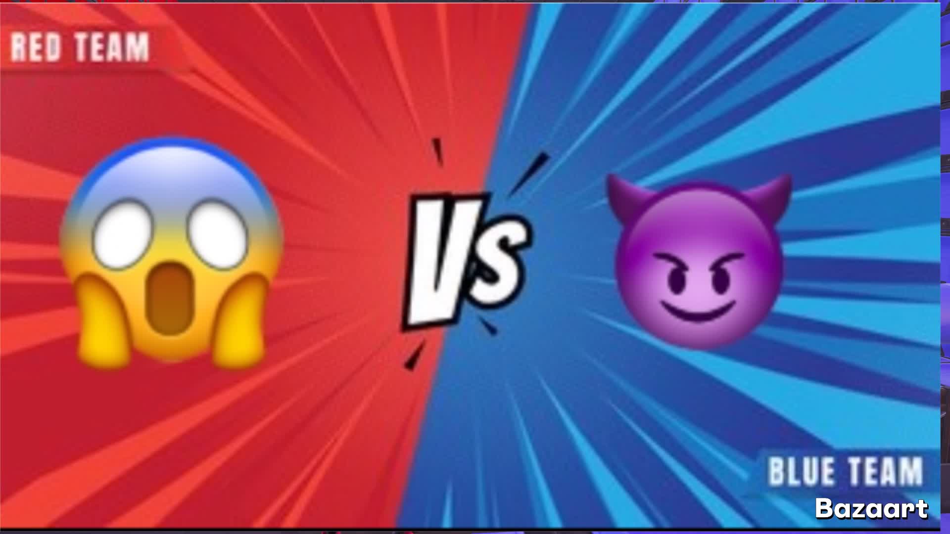 🔴 XD RED VS BLUE MAP🔵