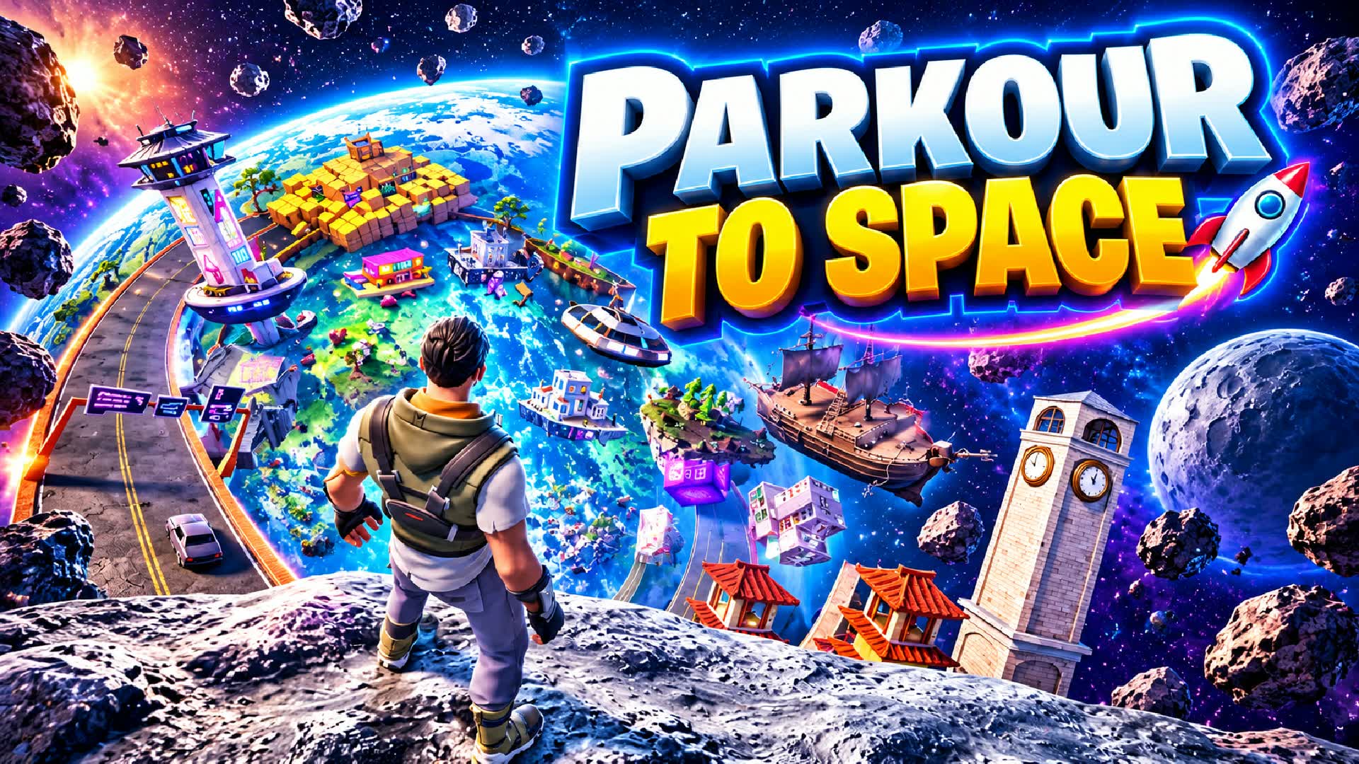 ONLY UP TO SPACE