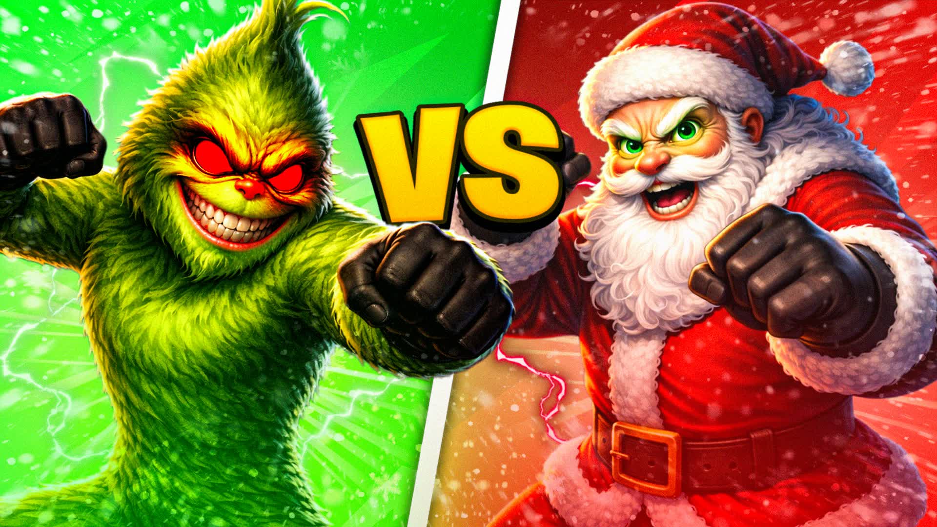 GRINCH VS SANTA 🎅🎄