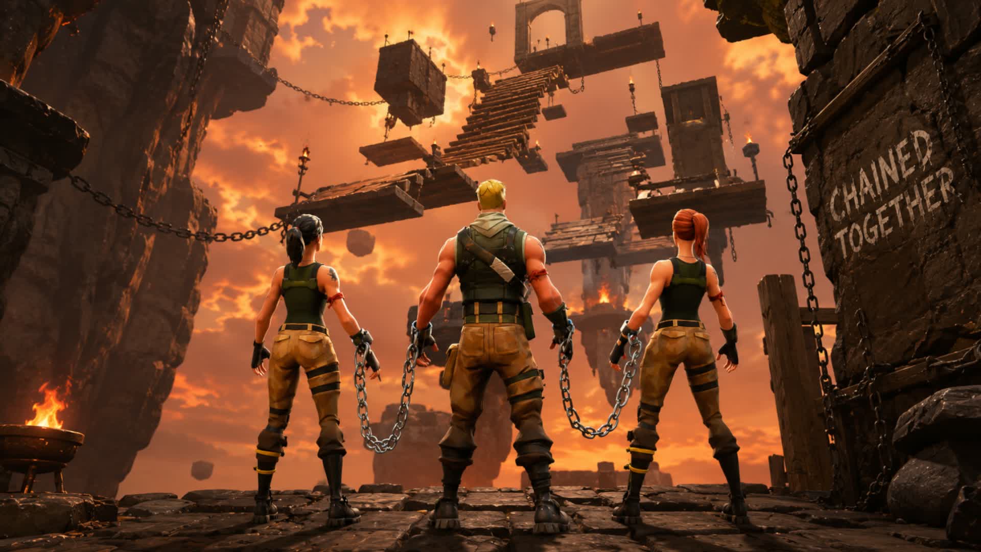 ONLY UP 🚀 CHAINED TOGETHER ⛓️