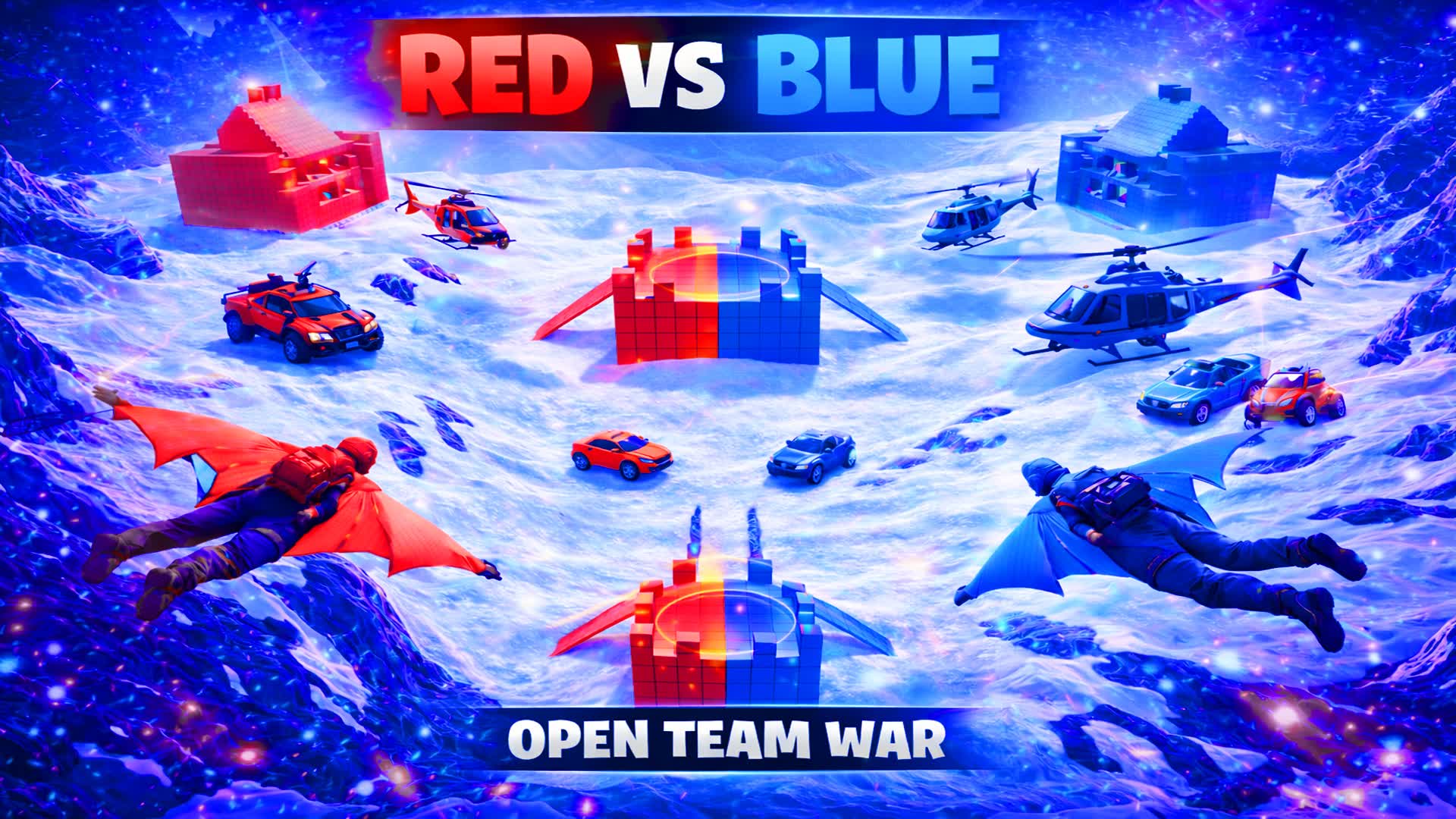 Sandbox Red vs Blue 🔴🔵