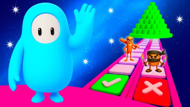 🔍 GLASS BRIDGE ➰ JUMP ROPE ⭐ OBBY