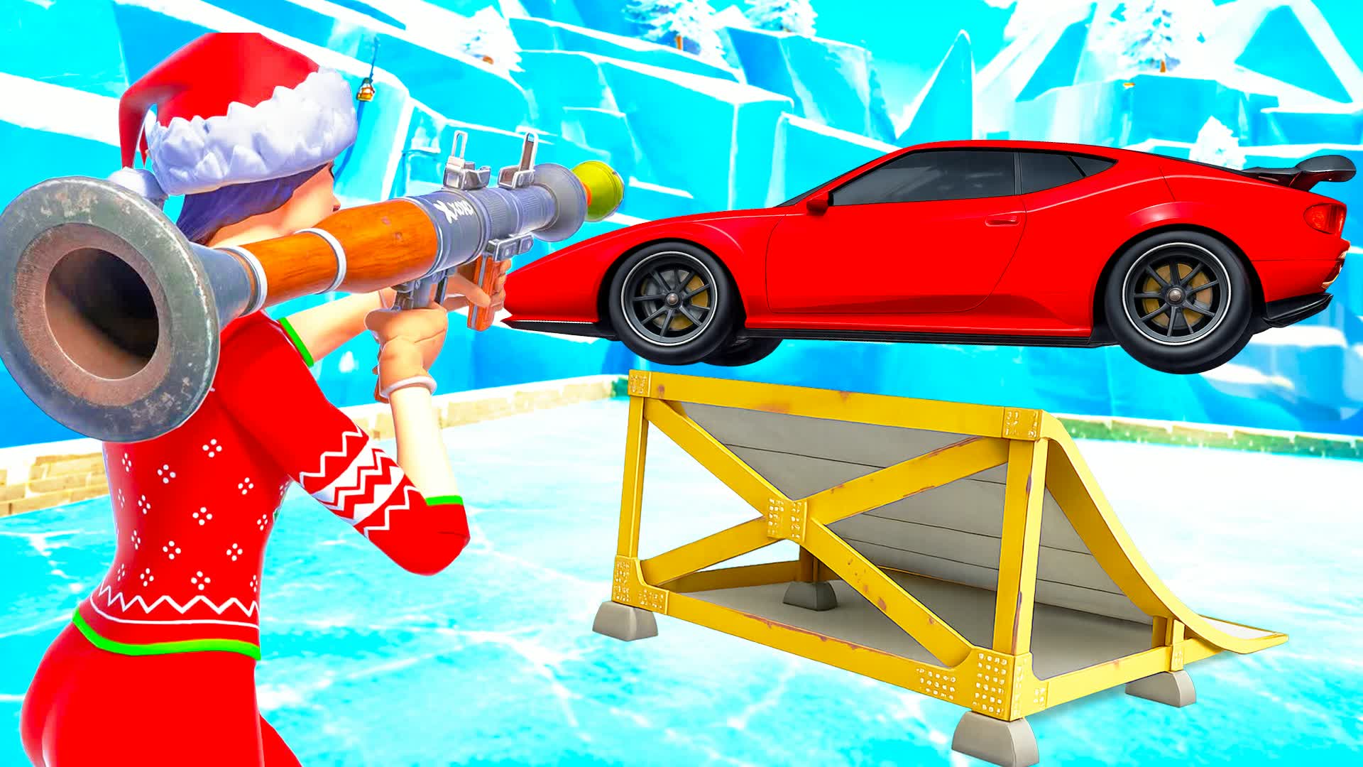ロケット vs 車