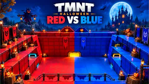 HALLOWEEN TMNT RED VS BLUE 🔴🔵