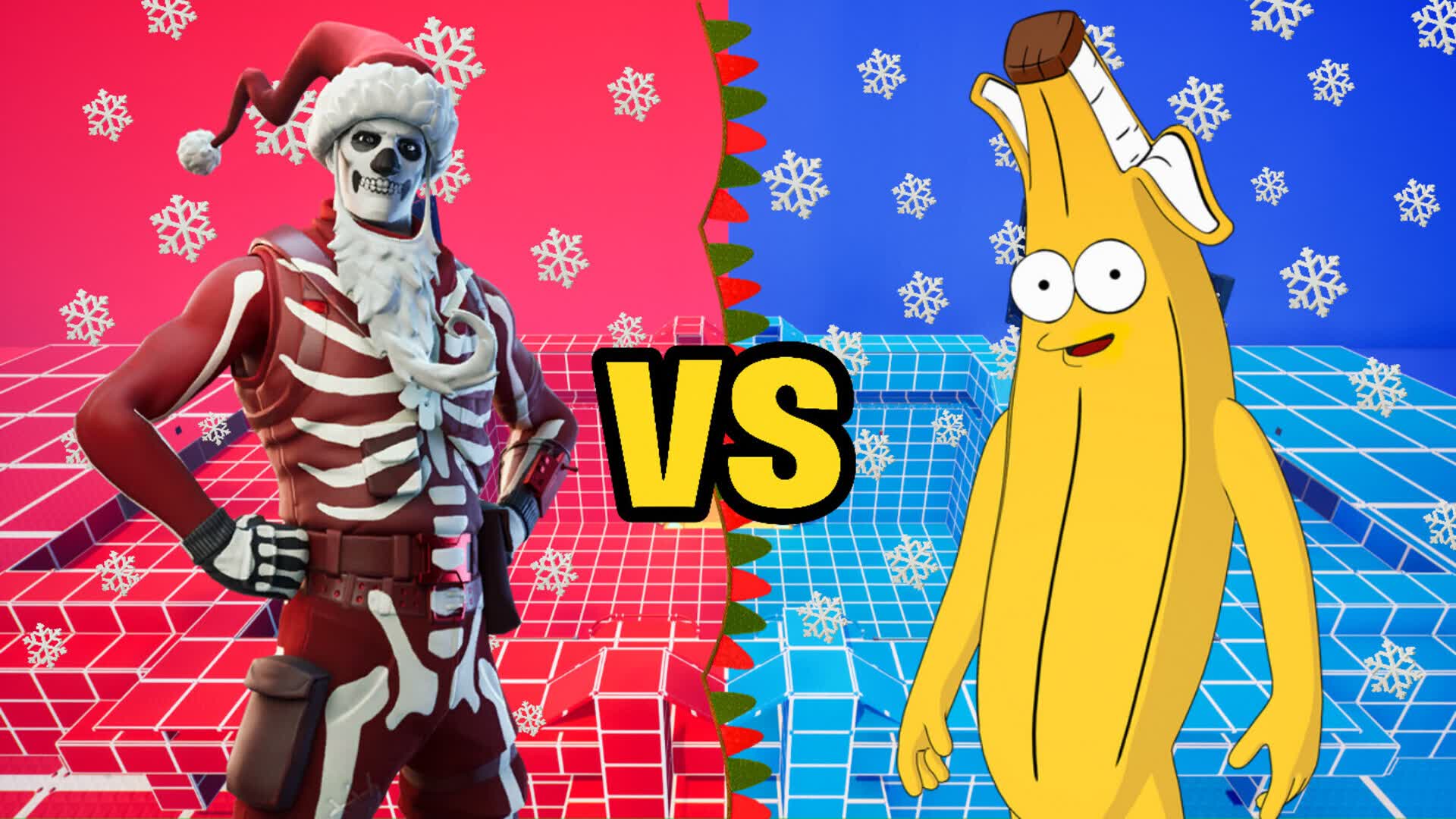 RED VS BLUE🔴🔵HALLOWEEN & CHRISTMAS