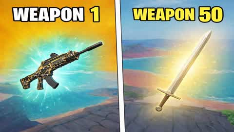 🏝️ Island Gun Game 🔫 50 Weapons