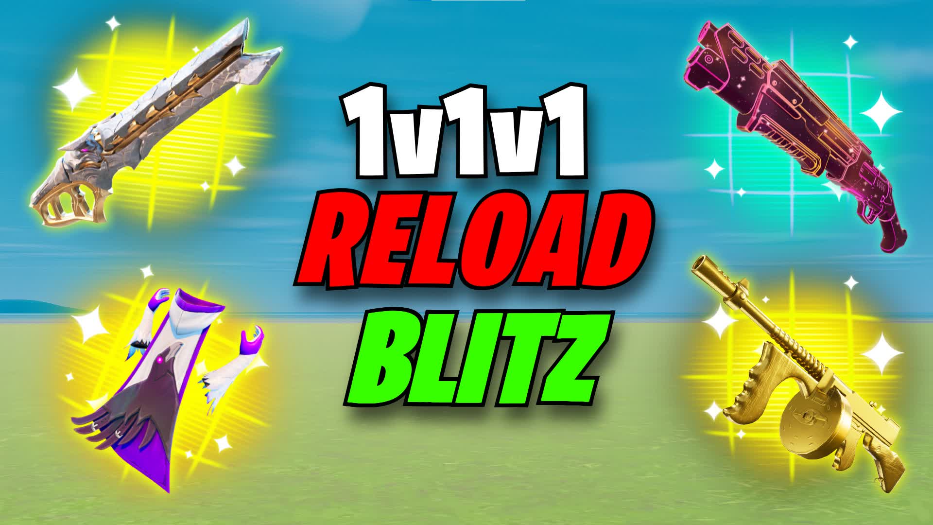 1v1v1 RELOAD BLITZ REALISTICS FFA