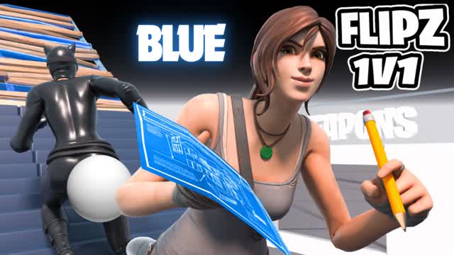 FLIPZ 1V1 MAP [BLUE]