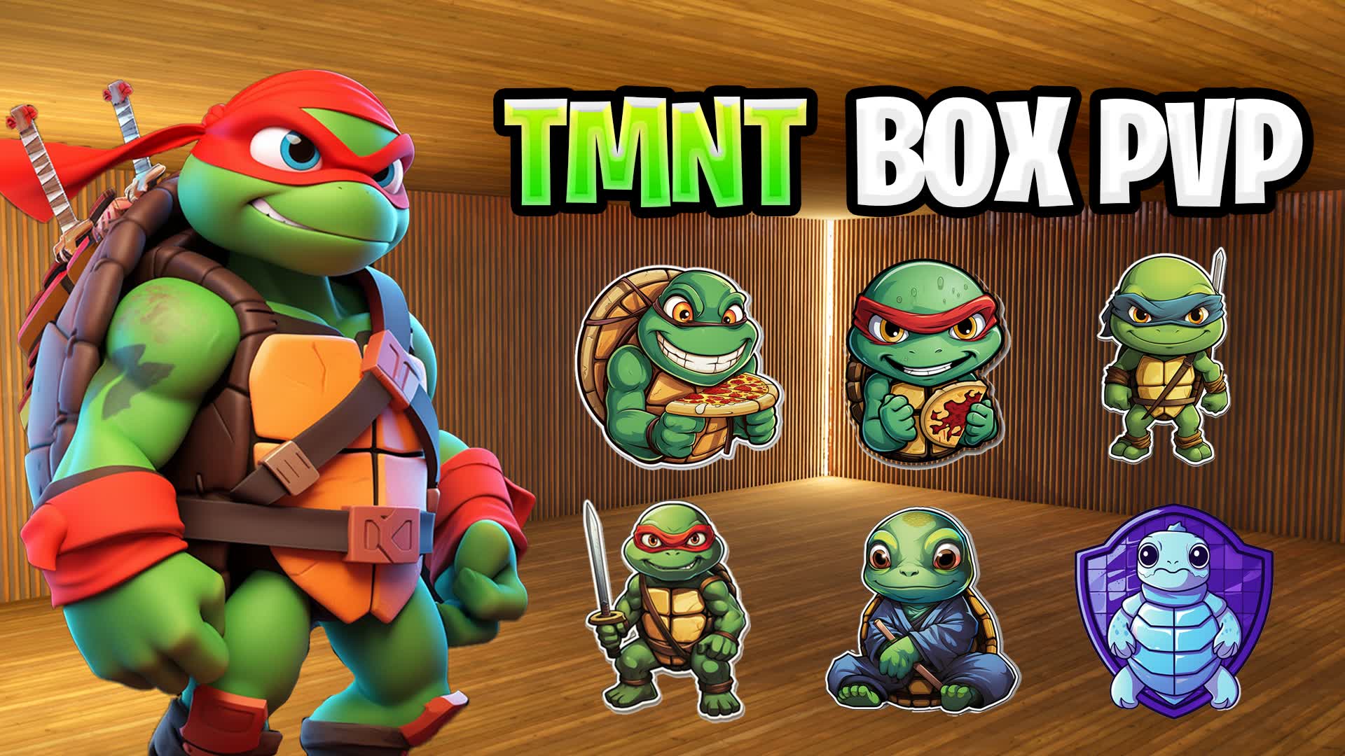 🐢TURTLE BOX PVP 📦 479552699141 by scarlounge Fortnite Creative Map