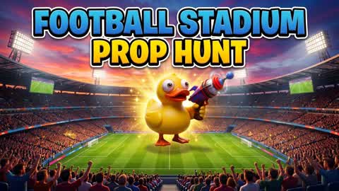 FOOTBALL STADIUM ⚽ PROP HUNT CACHE CACHE