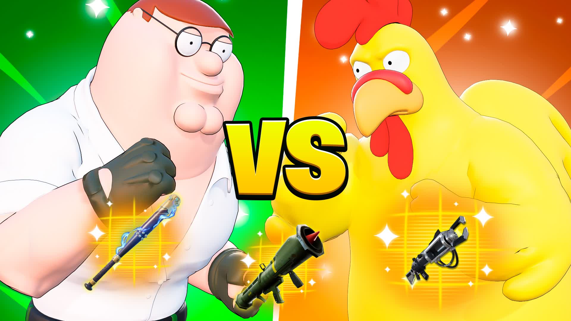 🏠PETER VS GIANT CHICKEN🐔