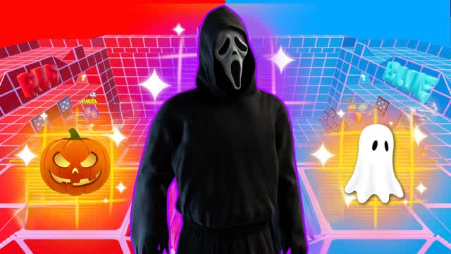 GHOST FACE RED VS BLUE 🔴🔵 TREND