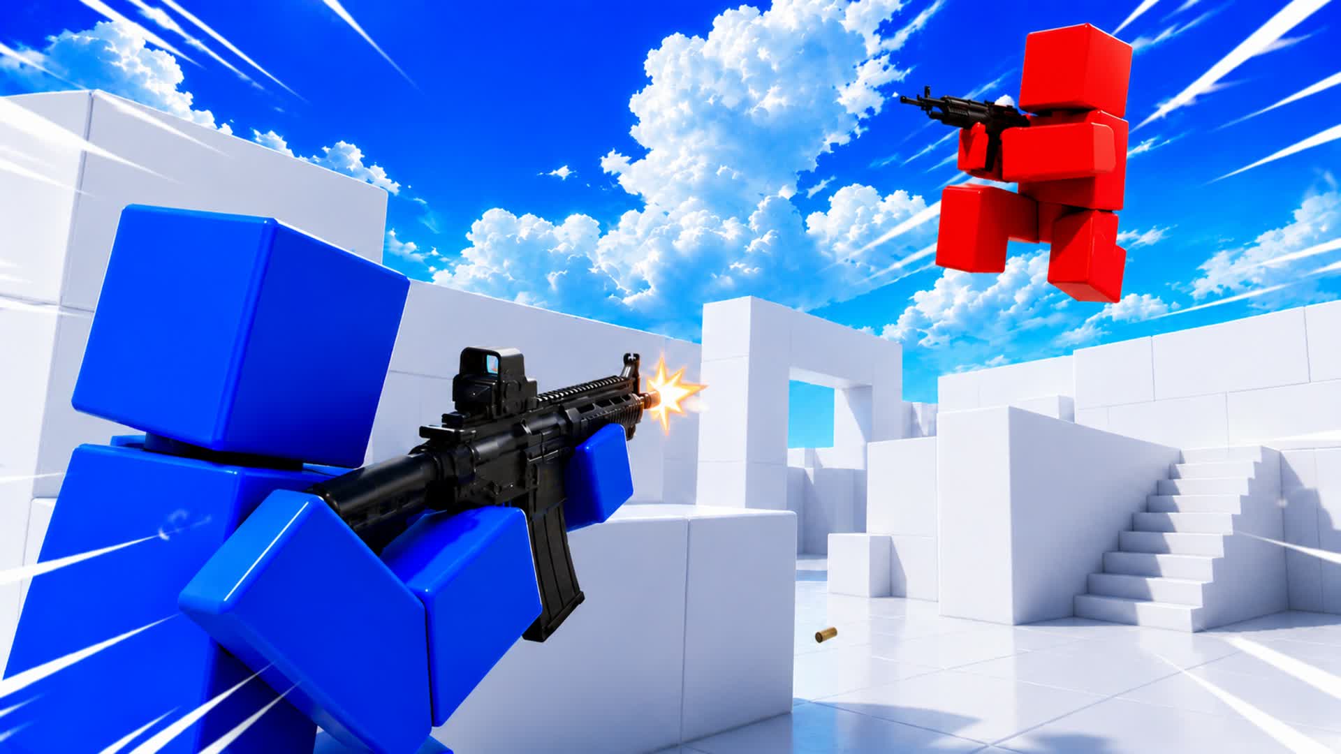 RIVALS RED VS BLUE 🔴🔵 ENDLESS BATTLE!