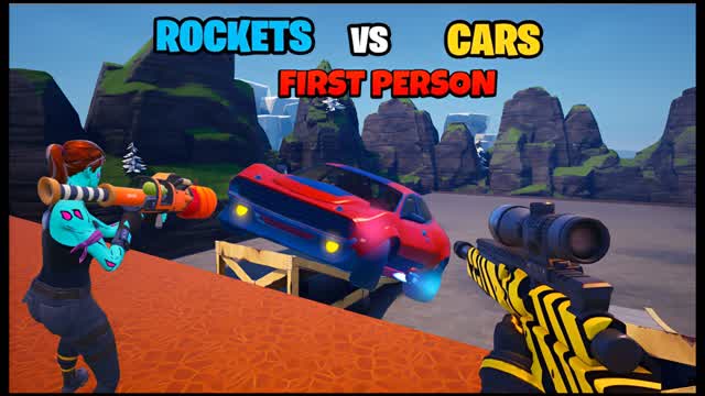 CARS VS ROCKETS - FIRST PERSON