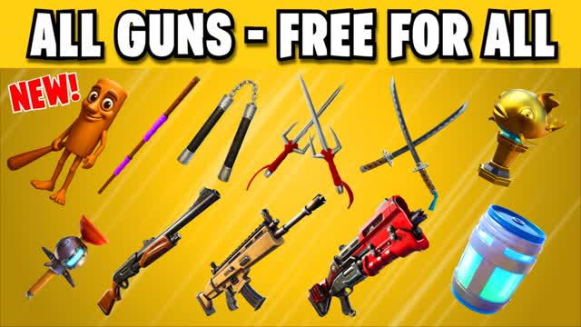 TMNT ⭐ALL GUNS - FREE FOR ALL