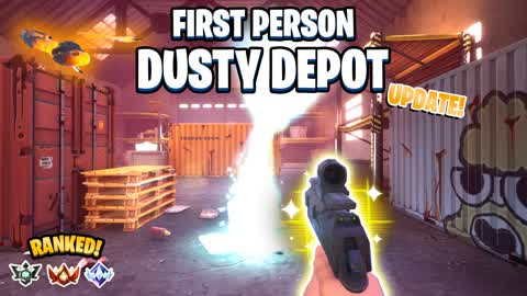 FIRST PERSON GUN GAME 🔫 DUSTY DEPOT 📦