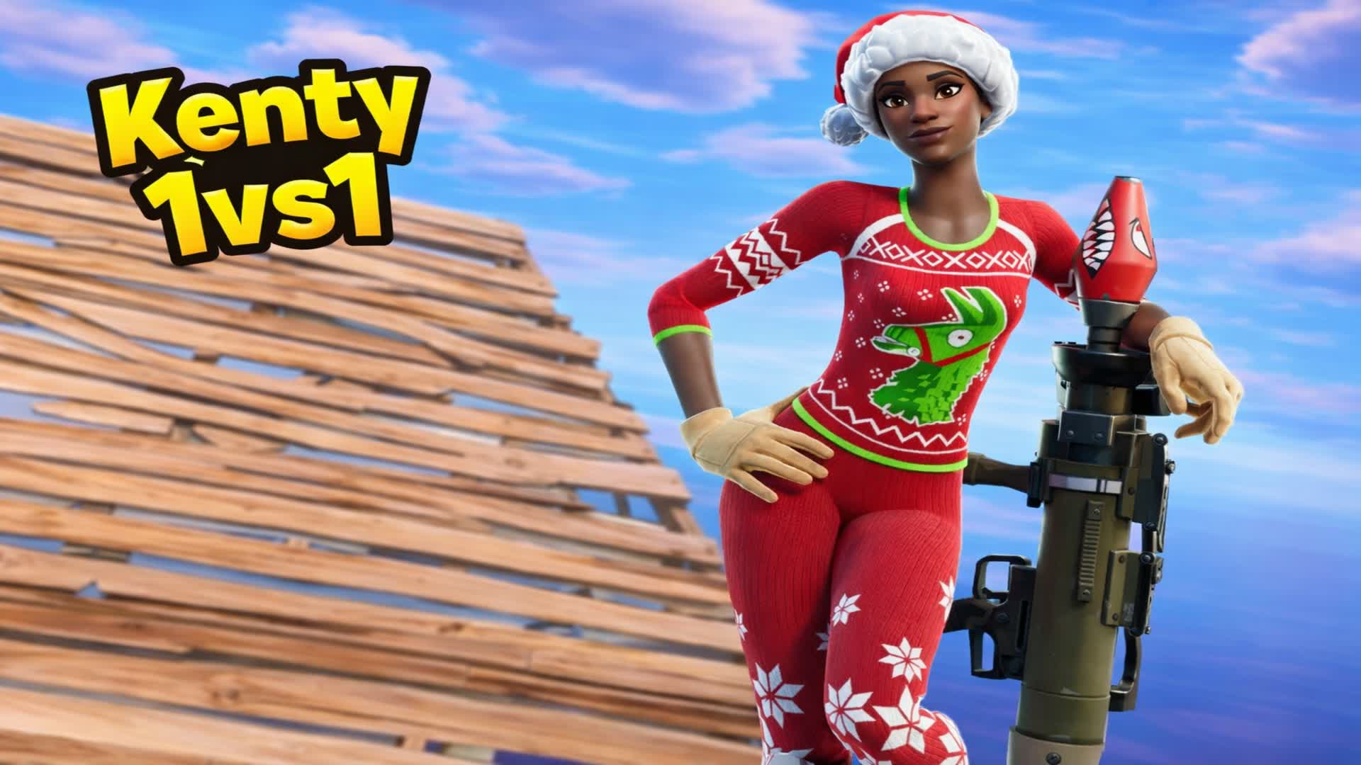 1対1の建築バトル（KENTY）