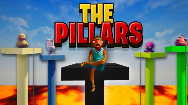 SIMPLE PILLARS🔥| FLOOR IS LAVA!!