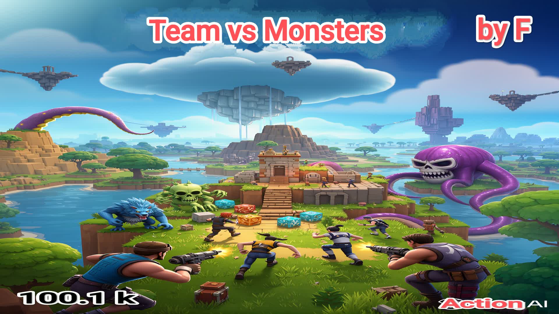 ラストディフェンス: チームvsモンスター