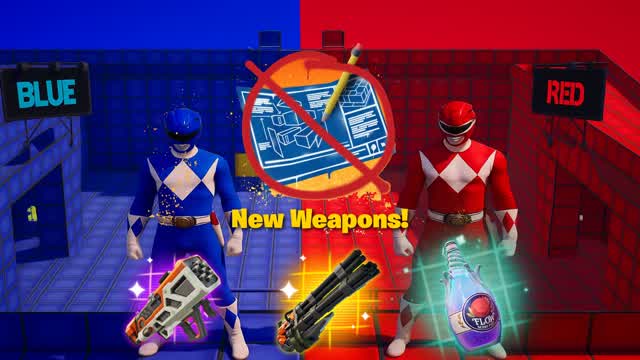 ZERO BUILD RED VS BLUE ranger đŽđ”