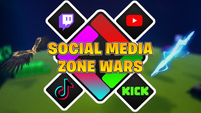 (4v4v4v4)🎙📱📷 Social Media Zone Wars