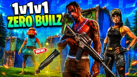 1V1V1 ZERO BUILD🏆🥇